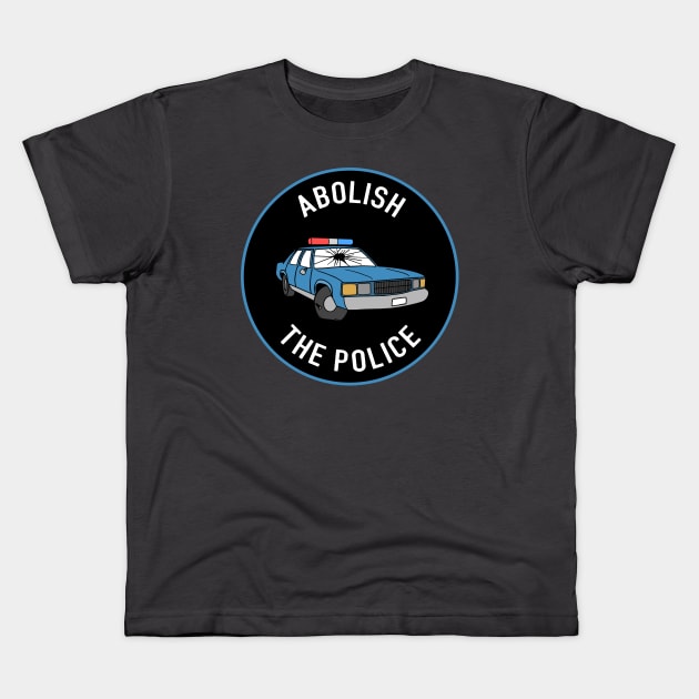 Abolish The Police Kids T-Shirt by Football from the Left